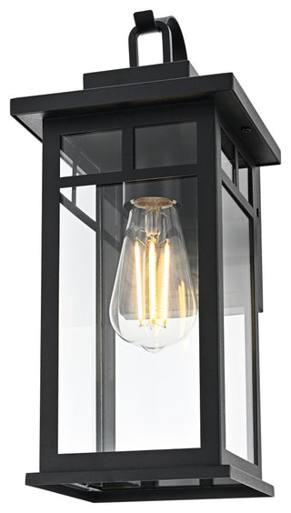 Home Living 6.5" Outdoor Wall Sconce, Black