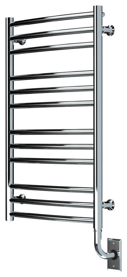 ICO Bath Laveno Plug-In Electric Towel Warmer - Round Bar