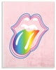 Stupell Ind. Rainbow Mouth Oversized Wall Plaque Art, 13x19