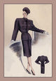 High Styled Suit - Gallery Wrapped Canvas Art 28" x 42"
