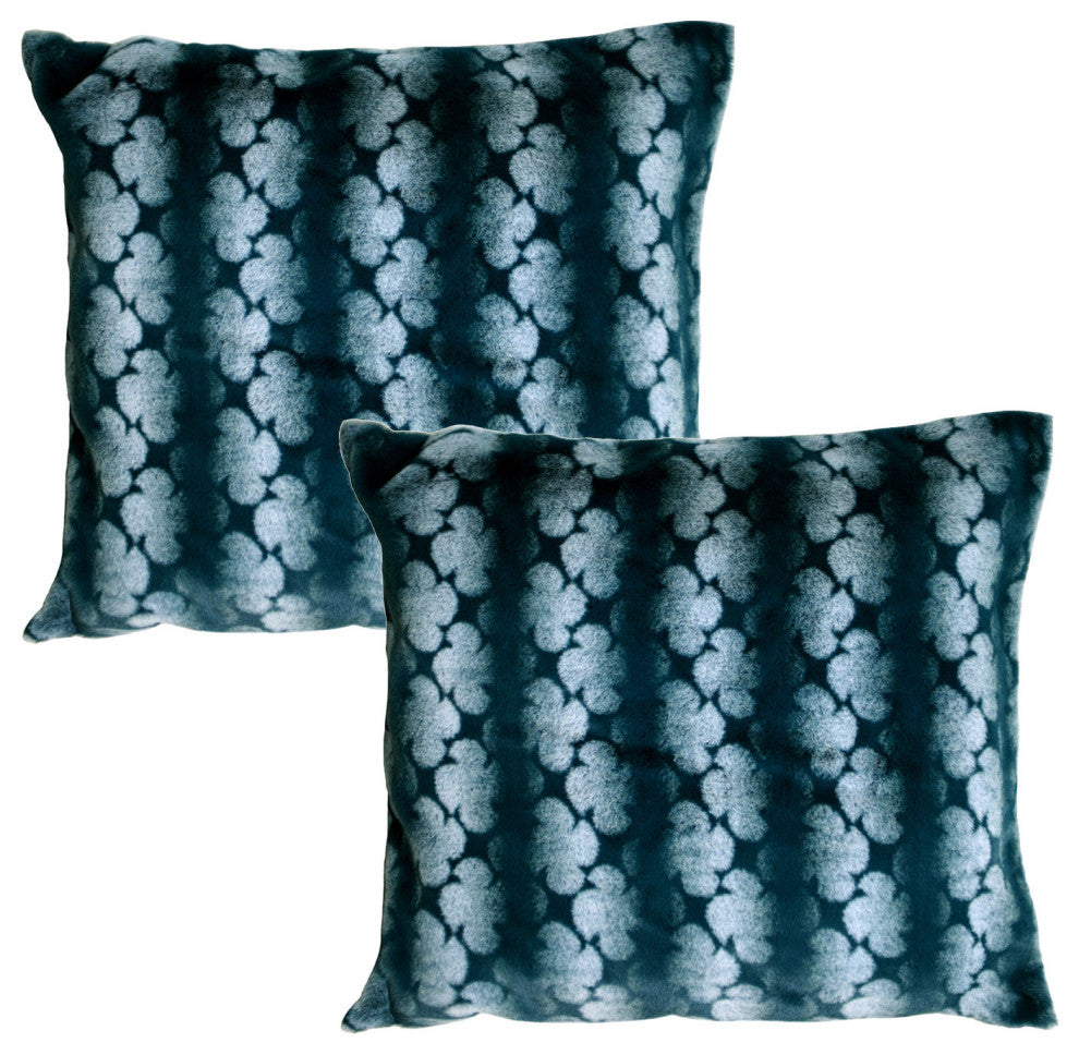Ballys Pillow Shell Set, Deep Teal, 2 Piece, 26"x26"