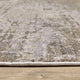 Noble Industrial Abstract Beige/ Grey Indoor Area Rug, Beige, 2'3"x7'6"