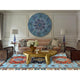 Sky Blue, Caucasian Design 200 KPSI Wool Hand Knotted Oriental Rug, 9'x11'8"