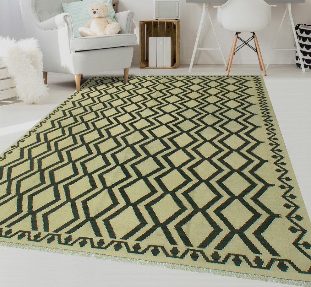 Sangat Kilim Blagdan Ivory Rug