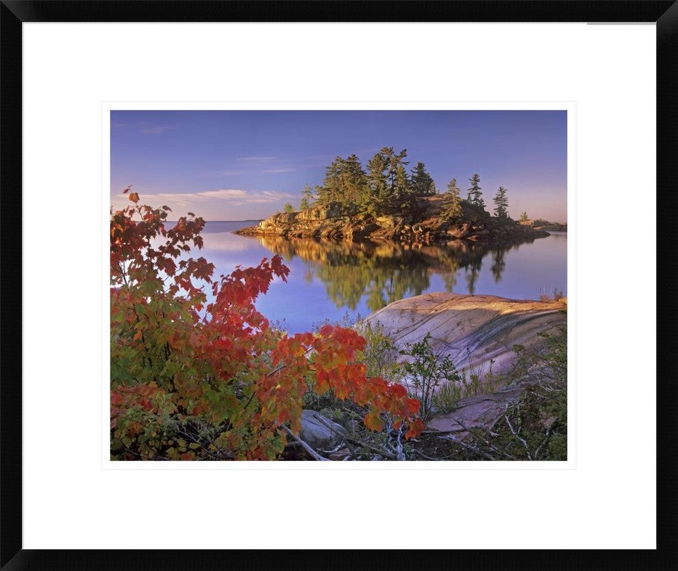 Island In Georgian Bay, Lake Huron, Killarney Provincial Park, Ontario, 22"x18"
