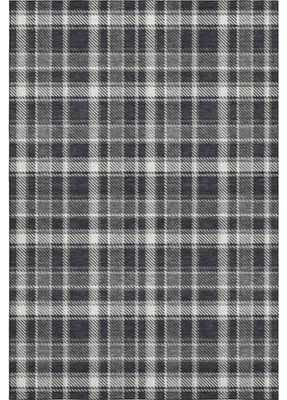 Premium Machine Washable Mayfield AMF563 Black 9' x 12' Rug