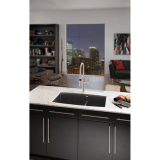 Top Knobs M432 Hopewell 8-13/16 Inch Center to Center Bar Cabinet - Brushed