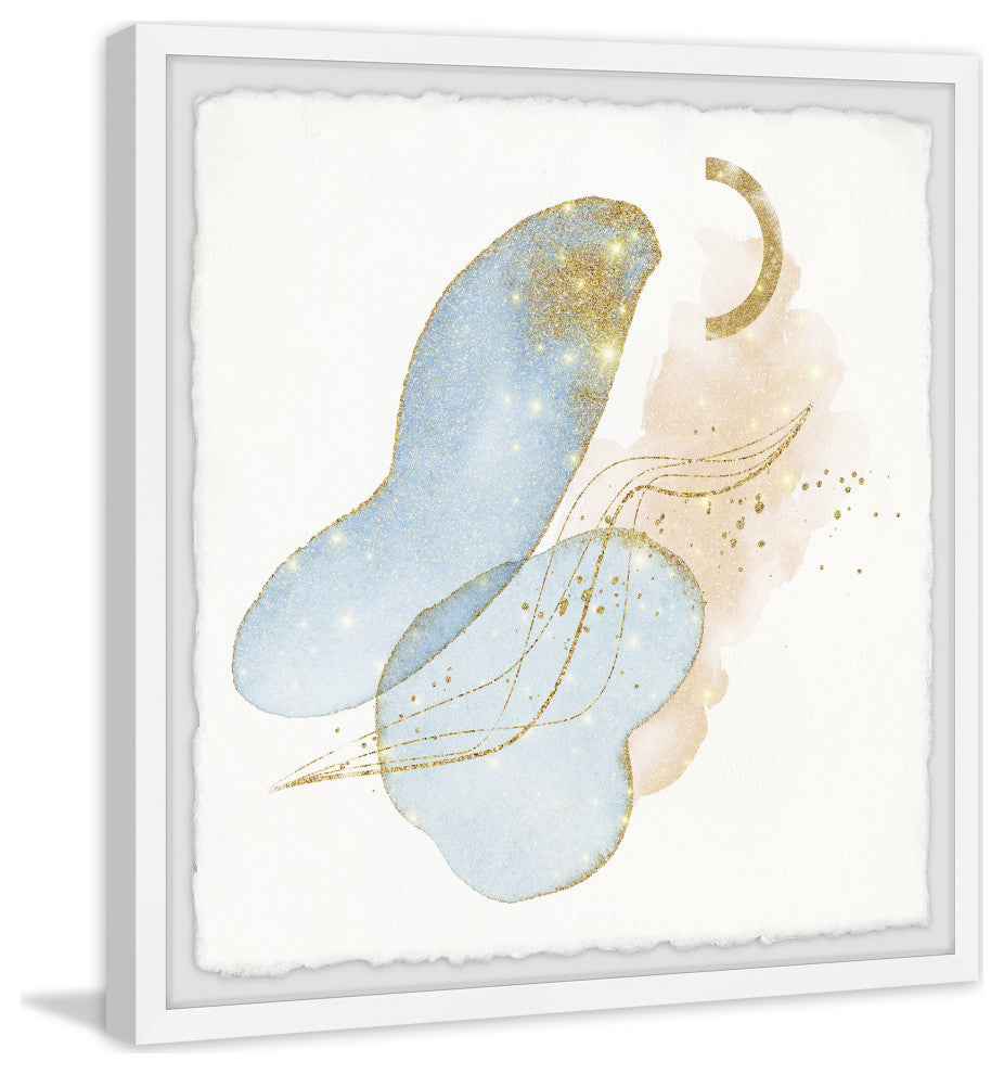 "Stunning Balance" Framed Painting Print, 18x18