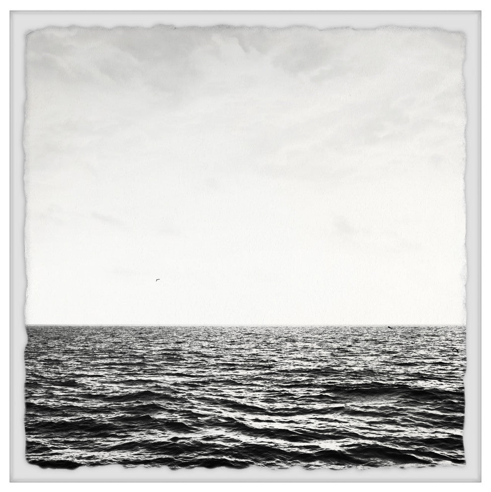 "Infinite Ocean" Framed Painting Print, 12x12