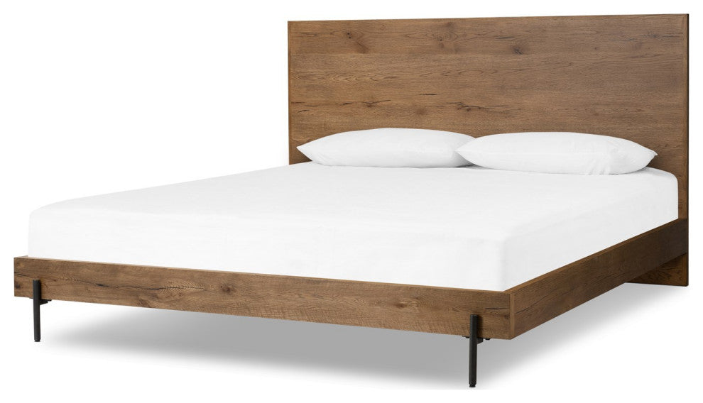 Eaton Bed-Amber Oak Resin- King