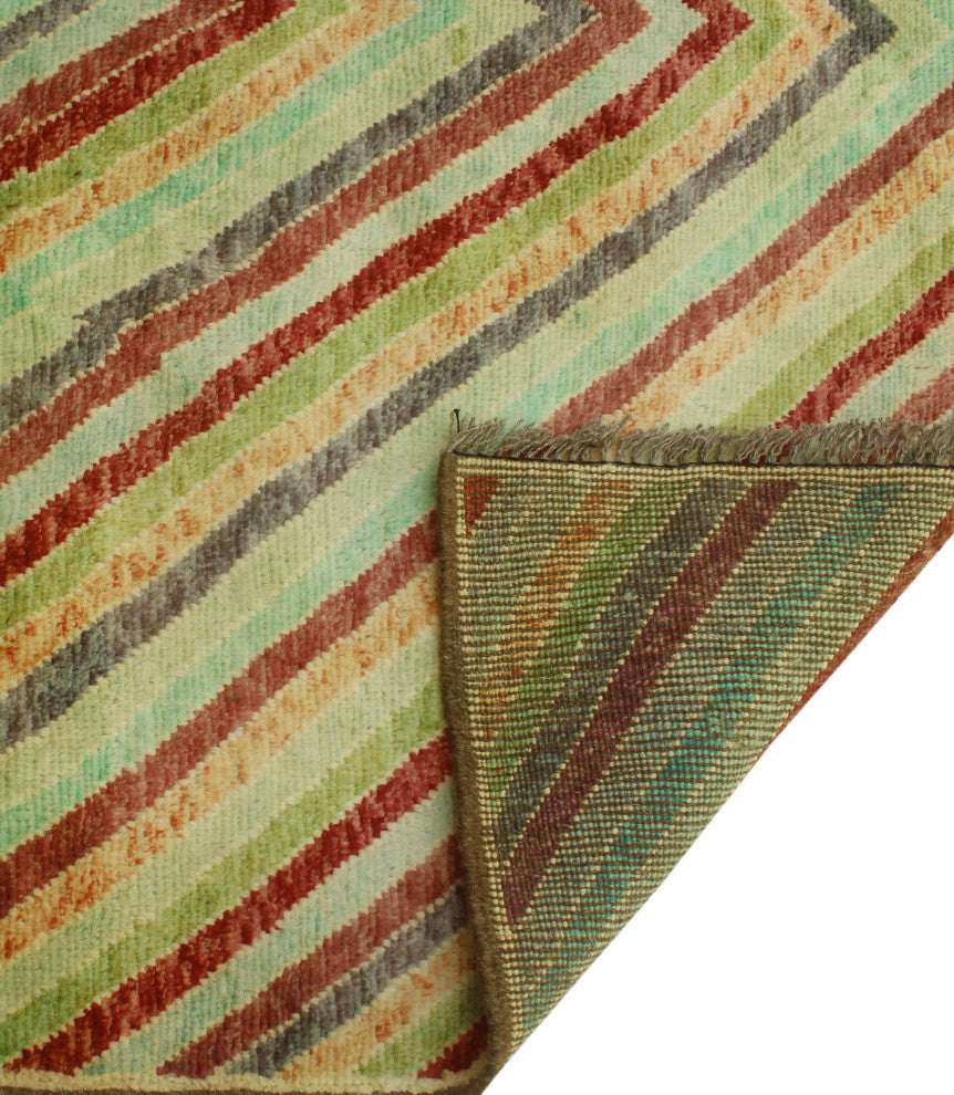 Winchester Kilim Chaunce Burgundy/Light Green Rug, 4'9x6'5