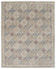 Weave & Wander Mattias Persian Fog Gray/Blue/Red Rug, 10' X 14'