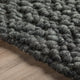 Gorbea GR1 Charcoal 6' x 6' Square Rug