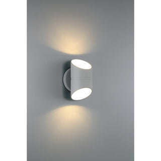 Marino Short Bi-Directional Outdoor LED Wall Mount, Satin