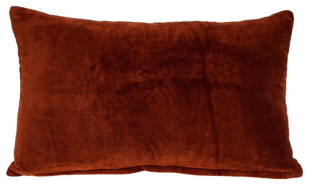 Golden Insects Velvet Throw Pillow