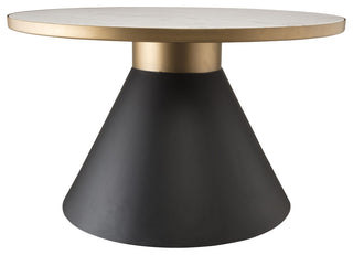 Richard Marble Coffee Table - Black,White