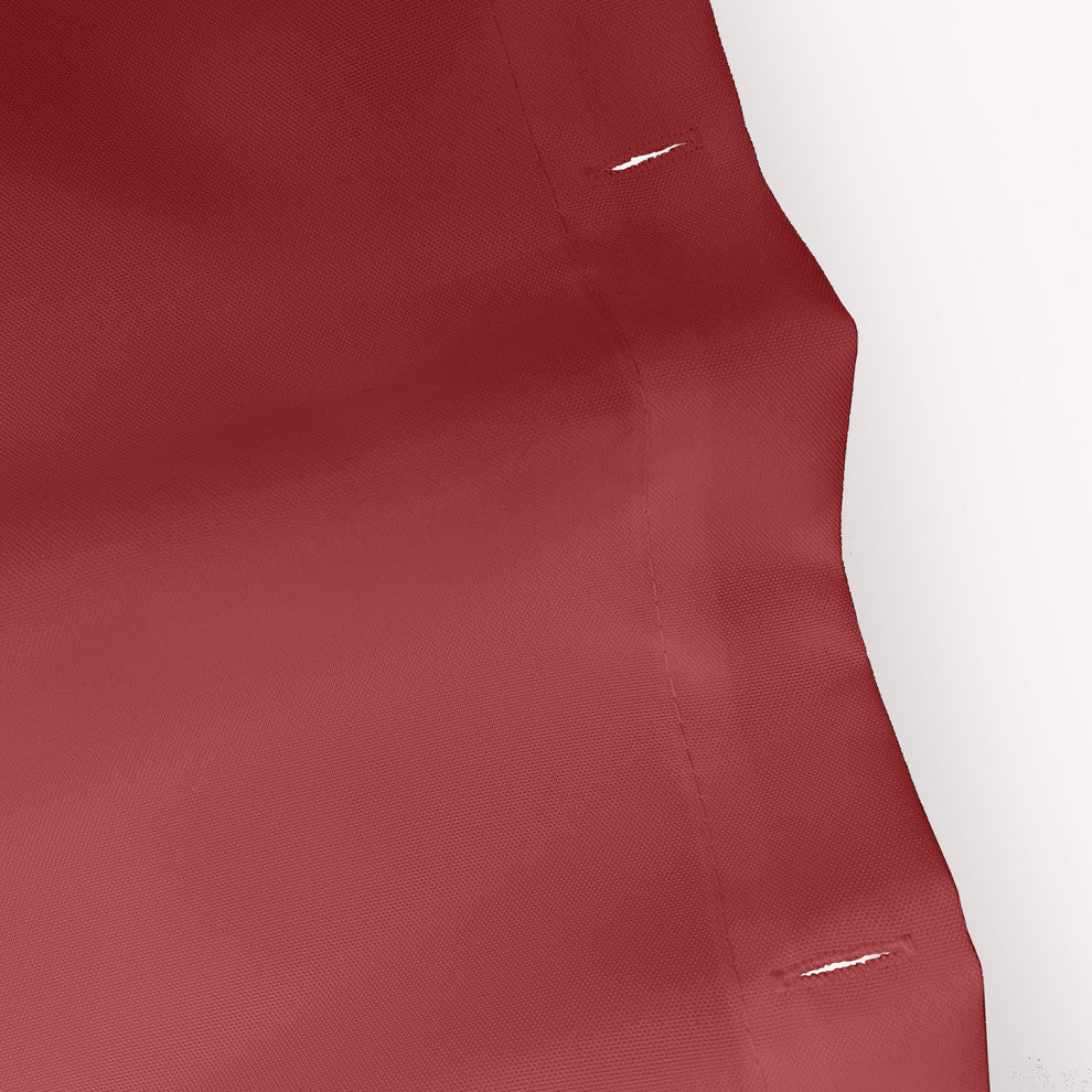 Compass Ligonberry Red 70" w x 73" h Shower Curtain