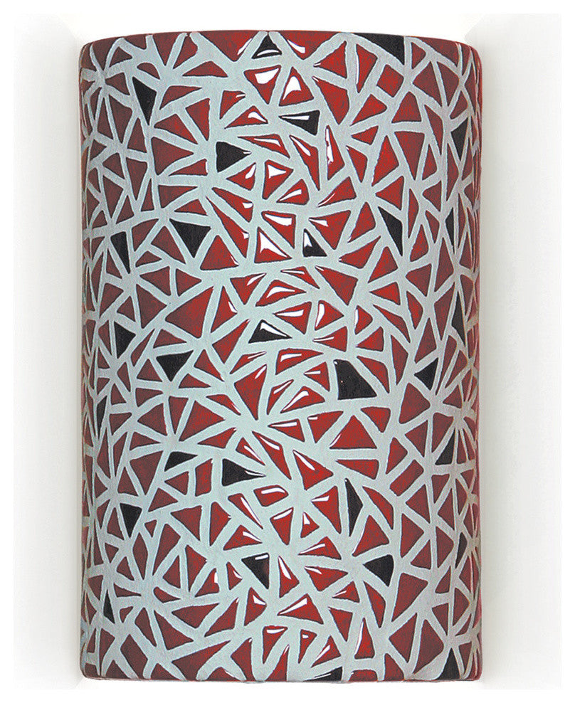 Impact Wall Sconce Cobalt Blue, Matador Red