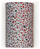 Impact Wall Sconce Cobalt Blue, Matador Red