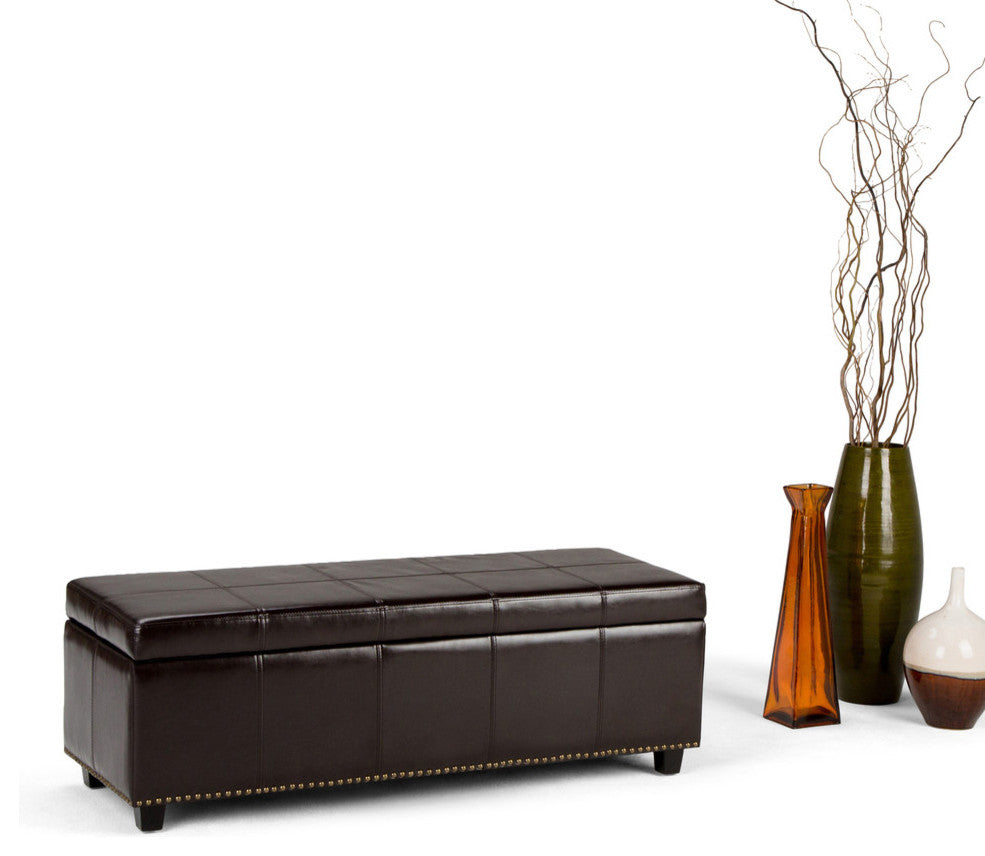 Kingsley Large Storage Ottoman