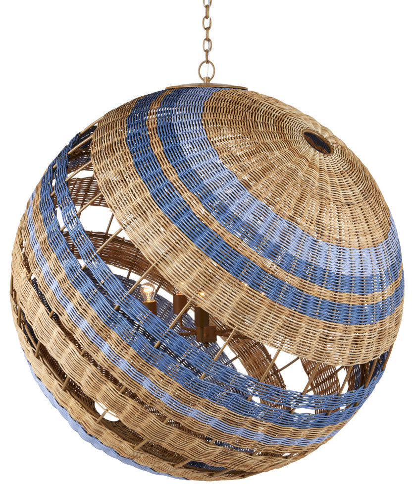 Senjyo Tilted Orb Chandelier
