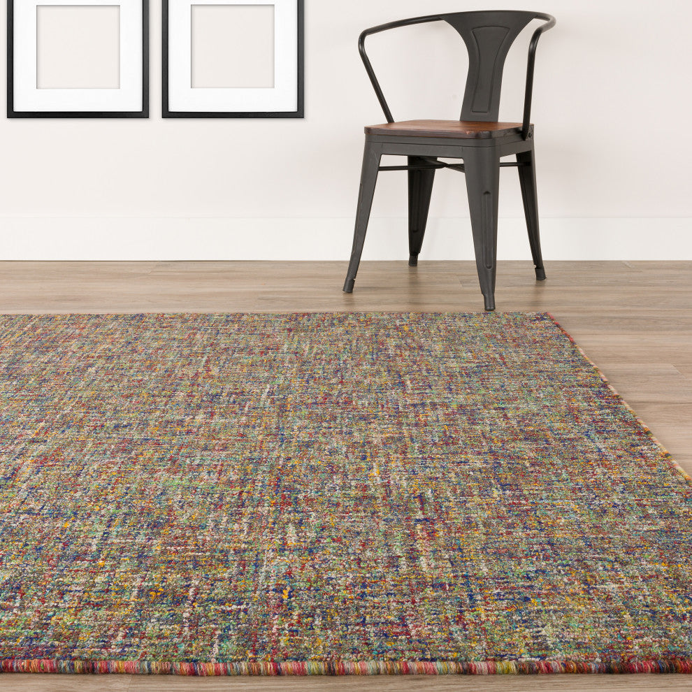 Mateo ME1 Confetti 2'3" x 7'6" Runner Rug