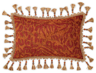 Aico Amini Woodside Park 13 pc King Comforter Set in Spice