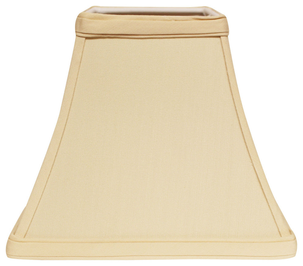 10" Slate Gray Square Bell No Slub Lampshade