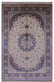100% Silk High End Persian Hand Knotted Rug 6' 0" X 9' 0''- Q4811