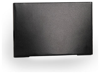 LED Horizontal Scoop Step and Wall Light, Black