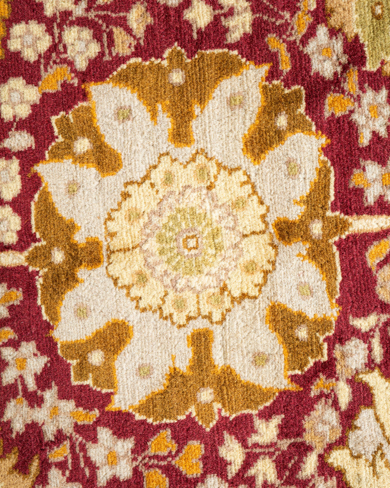 Mogul, One-of-a-Kind Hand-Knotted Area Rug  - Purple, 8' 0" x 10' 3"