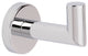 Circular Robe Hook, Polished