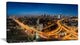 "Highway and Main Traffic Bangkok" Canvas Print32"x16"