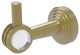 Pacific Beach Robe Hook with Dotted Accents, Satin Brass