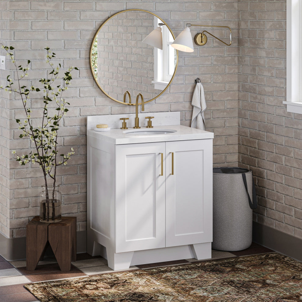 Ariel Taylor 30" Single Oval Sink Bathroom Vanity