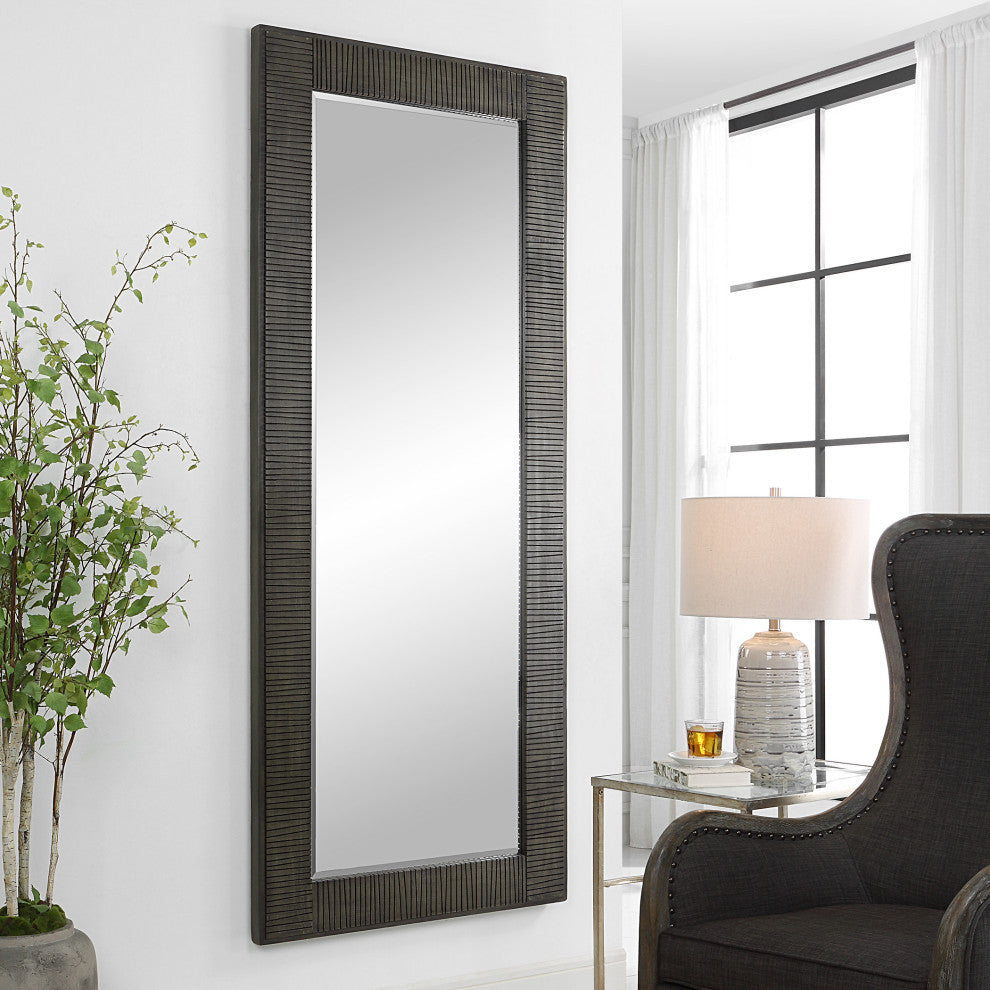 Uttermost UT-9851 Mirror from the Figaro collection, Rustic Wood