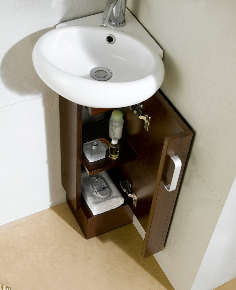 Fine Fixtures Milan Collection Vanity, Wenge