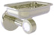 Clearview Wall Mounted Soap Dish Holder with Groovy Accents, Polished Nickel