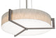 Apex 27" LED Pendant, Weathered Gray Finish, Jute Shade