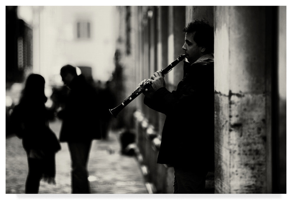 Julien Oncete 'Rome Street Song' Canvas Art, 47"x30"