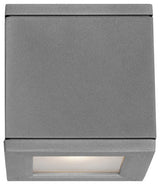 LED Outdoor Wall Sconce, Graphite