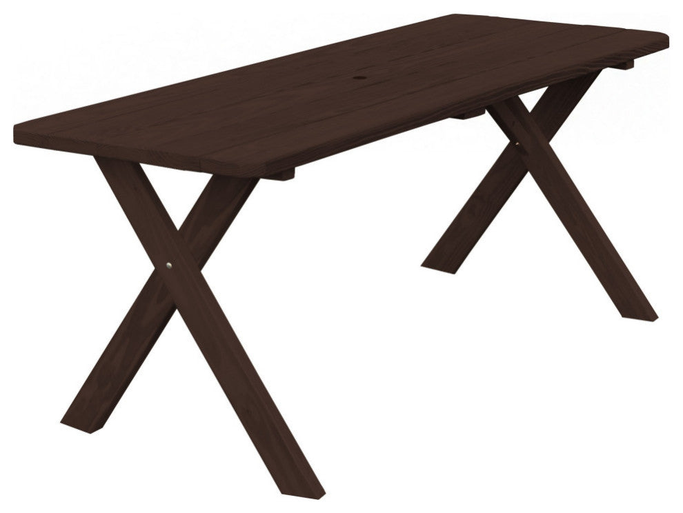Pressure Treated Pine Cross Leg Picnic Table