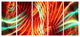 "Light Show Abstract" Canvas Painting
