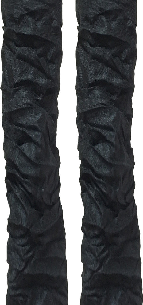 Royal Designs Set of 2 Black Cord and Chain Cover, 4'