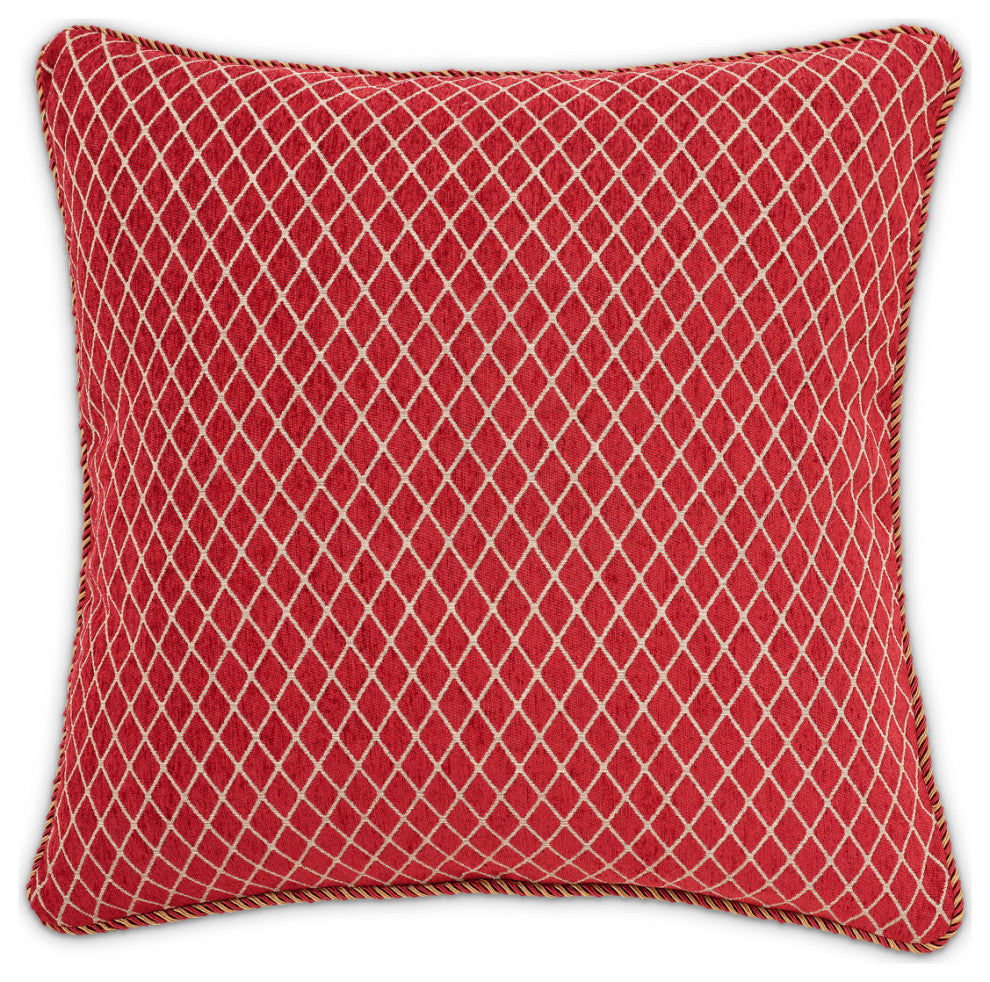 Lafayette 12-Piece Queen Comforter Set - Red