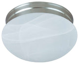 Maxim Lighting 1-Light Flush Mount in Satin Nickel - 5884MRSN