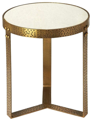 Butler Loft End Table, Gold