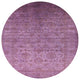 Ahgly Company Indoor Round Mid-Century Modern Area Rugs, 8' Round