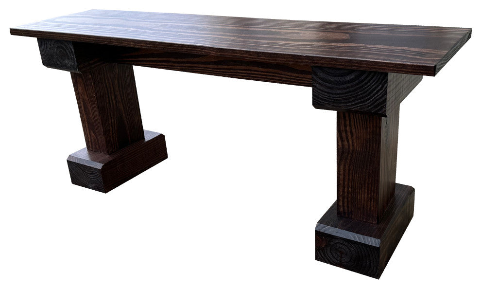 Red Mahogany Wyoming Bench, 30 Inches