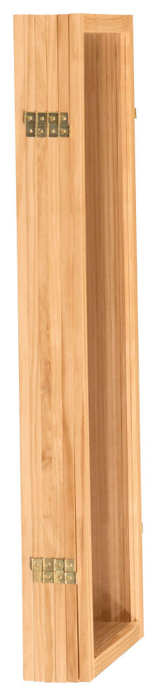 4' Tall Clear Screen, Natural, 6 Panels or More